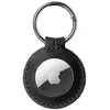 Étui FIXED pour AirTag en cuir de vachette véritable avec mousqueton, ...