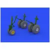 Accessoire Eduard b 29 wheels revell  1/48 EDUA648132  - Kit de superdétail pour avions