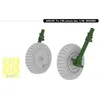 Roue Focke-Wulf Fw 190 wheels late (designed to be used with Eduard kits)  1/48 ED648150  - Roues d'avions