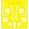 Accessoire Eduard Focke-Wulf Fw 190D (conçu pour être utilisé avec les kits Hobby Boss) (fabriqué à partir de jaune japonais Kabuki bande produite  1
