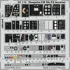 Accessoire Eduard de Havilland Mosquito Mk.VI intérieur (conçu pour être utilisé avec les kits Tamiya) 1/32ED33151  - Kit de superdétail pour avions