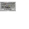 MAQUETTE F 15 C EAGLE HASEGAWA 1/72 EDUARD SS208