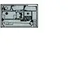 eduard Pz.v Panter G Early Zimmerit 1 Für Tamiya Bausatz- 1:35e - Accessories