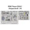 Accessoire Eduard Phantom FGR.2 de la RAF - pièces pré-peintes en couleur (pour Hasegawa HAP16 et maquettes Revell) Ce coffret Zoom est une versio  1/
