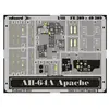 MAQUETTE AH 209 A APACHE HASEGAWA1/48 EDUARD FE209