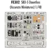 MAQUETTE SBD-5 DAUNTLESS ACCURATE 1/48 EDUARD FE302
