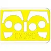 Accessoire Eduard Seahawk FGA.6 (pour les maquettes Hobby Boss) 1/72EDCX290  - Masques de verrières maquettes avions