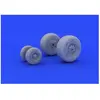 F-4j Wheels For Academy - 1:48e - Eduard Accessories