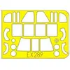 Accessoire Eduard Sikorsky MH-60K (pour les maquettes Italeri)  1/48 EDUAEX289  - Masques de verrières maquettes avions 