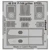 F-14a Grilles Steel For Tamiya - 1:48e - Eduard Accessories