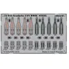 Accessoire Eduard Les ceintures de sécurité USN Seconde Guerre mondiale combattants STEEL 1/72ED73042  - Kit de superdétail pour avions