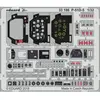 Accessoire Eduard P-51D Mustang nord-américain (conçu pour être utilisé avec les kits Revell) 1/32EDUA33186  - Kit de superdétail pour avions