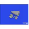 Accessoire Eduard F-16 radar late PRINT 1/48 KINETIC  1/48 Edua648856  - Kit de superdétail pour avions 