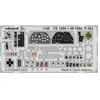 Accessoire Eduard P-38J  1/48 Eduafe1294  - Kit de superdétail pour avions