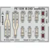 Eduard B-24D seatbelts STEEL 1/48 REVELL  1/48 7241339  - Pièces photodécoupées - usage général