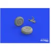 Accessoire Roues A6M3 pour EDUARD  1/48 3968799  - Kit de superdétail pour avions