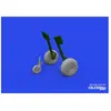 Accessoire Bf 110E wheels 1/72 EDUARD 1/72Edua672310  - Kit de superdétail pour avions
