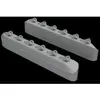 P-51d Exhaust Stacks W/ Fairing For - 1:48e - Eduard Accessories