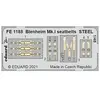 EDUARD O 1-48 ZOOM SERIES BRENIM MK.1 CEINTURE DE SECURITE EN ACIER IN