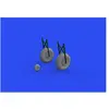 Accessoire Eduard Roues IL-2 1/48 pour kit ZVEZDA  1/48 Edua648617  - Kit de superdétail pour avions