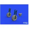 Accessoire Faire des roues 17Z pour Eduard/ICM  1/48 3968608  - Kit de superdétail pour avions