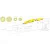 Accessoire Eduard F-4G 1/48 MENG  1/48 7379972  - Masques de verrières maquettes avions