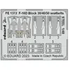 Accessoire Eduard Lockheed-Martin F-16D Block 30/40/50 seatbelts STEEL 1/48 (designed to be used with Kinetic Model kits) EduaFE1372  - Kit de superdé