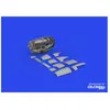 Accessoire Eduard Moteur gauche P-38J PRINT 1/48 TAMIYA  1/48 3968936  - Kit de superdétail pour avions