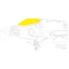 Accessoire Eduard F-35B 1/32 1/32EduaJX322  - Masques de verrières maquettes avions