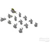 Accessoire Eduard P-51B/C gun sights PRINT  1/48 8596481031  - Kit de superdétail pour avions