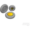 Accessoire Eduard P-39 wheels early ARMA HOBBY  1/48 8596481051  - Kit de superdétail pour avions