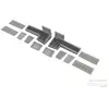 Accessoire Eduard P-51D gun bays PRINT 1/723961379  - Kit de superdétail pour avions 