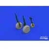 Accessoire Eduard B-26B wheels 1/48  1/48 8596481011  - Kit de superdétail pour avions