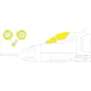Accessoire Eduard A-4C Tface  1/48 7371963  - Masques de verrières maquettes avions