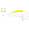 Accessoire Eduard MiG-35 TFace HOBBY BOSS  1/48 7371979  - Masques de verrières maquettes avions