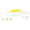 Accessoire Eduard F-15C 1/72EduaCX674  - Masques de verrières maquettes avions