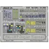 Accessoire Eduard McDonnell Douglas F/A-18F Super Hornet - - pièces pré-peintes en couleur (pour maquettes Hasegawa) 1/72ED73229  - Kit de superdétail