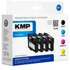 KMP MULTIPACK E218V - Pack de 4 - noir, jaune, cyan, magenta - compatible - cartouche d'encre - pour Epson Expression Home XP-235, 245, 247, 332, 335, 342, 345, 432, 435, 442, 445