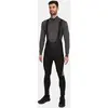 Kilpi Legging de cyclisme pour homme VALLEY noir XL