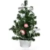 Arbre décoré de rose 25 cm