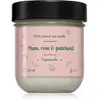 Tropicandle Plum, Rose & Patchouli bougie parfumée 170 ml