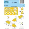 Accessoire MASQUE A-17/DB-8 1/727002045  - Special Hobby Masques de verrières maquettes avions