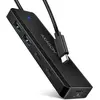 Hub USB-C Axagon HUE-C2C - 2x USB-A + 2x USB-C 0.19m (Noir) #DEFAULT