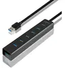 Axagon HUE-SA7BP hub & concentrateur USB 3.2 Gen 1 (3.1 Gen 1) Type-A 5000 Mbit/s Noir