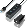 AXAGON HUE-S2BL Concentrateur USB-A Concentrateur USB compact noir