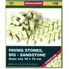 Pflastersteine, Groß, Sandsteine - 1:35e - Plus Model