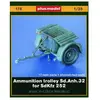 Sd. Anh. 32 Munitionsanhänger Für Sdkfz. 252- 1:35e - Plus Model