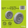 Maquette Roues principales de Focke Wulf Fw 190D-9 / pour kits IBG 1/72 1/72 - CMK Maquette d'avion  - 6268400