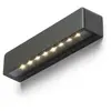 Applique d'extérieur sampo gris anthracite 230V led 9W IP65 3000K