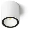 Senza r plafonnier gris anthracite verre transparent 230V led 6W IP65 3000K